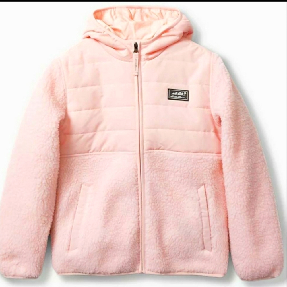 Eddie Bauer Girls Pink  Sweater